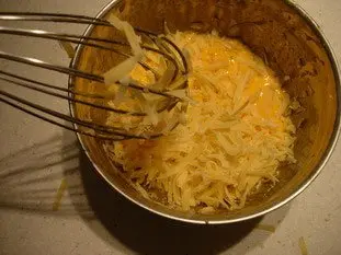 Tortilla soufflé con queso