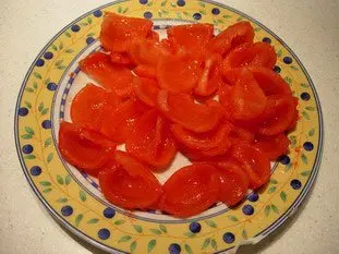 Frijoles con tomate