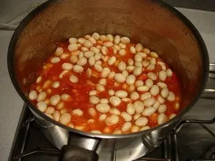 Frijoles con tomate