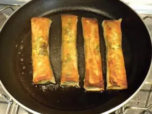 Rollitos crujientes de espinacas : Foto de la etapa10