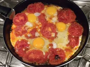 Huevos con tomate : Foto de la etapa8