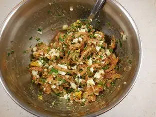 Salmón ahumado crujiente con hierbas : Foto de la etapa7
