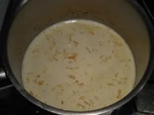 Polenta con espinacas y huevo pasado por agua