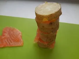 Patatas con salmón ahumado : etape 25