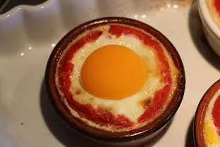 Huevos con cáscara de tomate : Foto de la etapa7