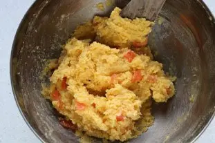 Gofres de patata con salmón ahumado : Foto de la etapa6