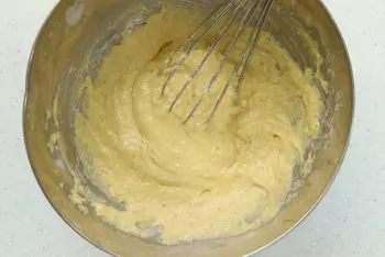 Pastel de chorizo con aceitunas y tomates en conserva : Etapa 5