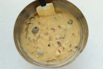 Pastel de chorizo con aceitunas y tomates en conserva : Etapa 8