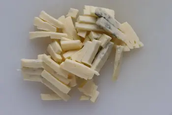 Gratinado de puerros con queso Morbier : Foto de la etapa3
