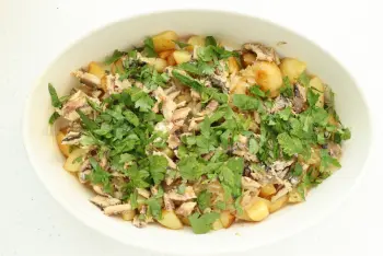 Gratinado de sardinas con patatas : Etapa 10