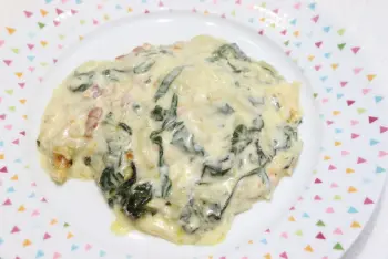 Acelgas gratinadas a la Mornay