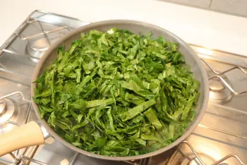 Acelgas gratinadas a la Mornay : Etapa 9