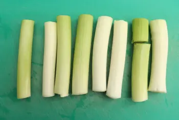 Puerros con jamón : Etapa 2