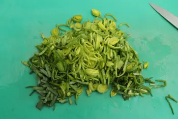 Puerros con jamón : Etapa 6