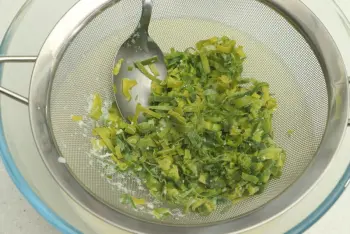 Puerros con jamón : Etapa 8