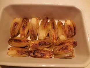 Escarola gratinada con cancoillotte : Foto de la etapa3
