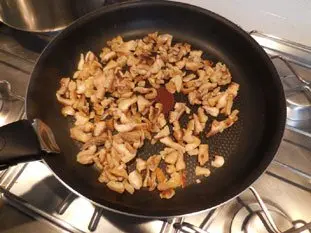 Gratinado de apio y champiñones : Foto de la etapa6