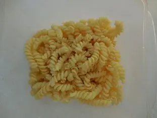 Gratinado de pasta y jamón : Foto de la etapa2