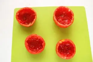 Tomates rellenos a la comtoise