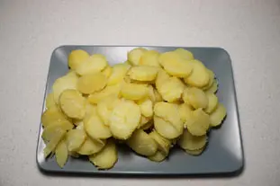 Gratinado cremoso de espinacas y patatas  : Foto de la etapa1