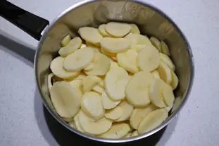 Gratinado de potimarron y patatas ahumadas
