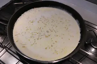 Apionabo grillado con crema de mostaza : Foto de la etapa6