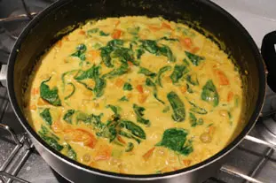Curry indio de verduras : etape 25