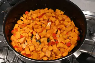 Curry indio de verduras : Foto de la etapa7
