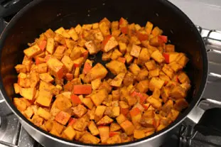 Curry indio de verduras : Foto de la etapa8