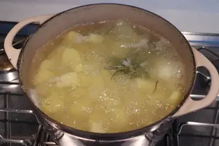 Patatas asadas a la Provenzal : Foto de la etapa5