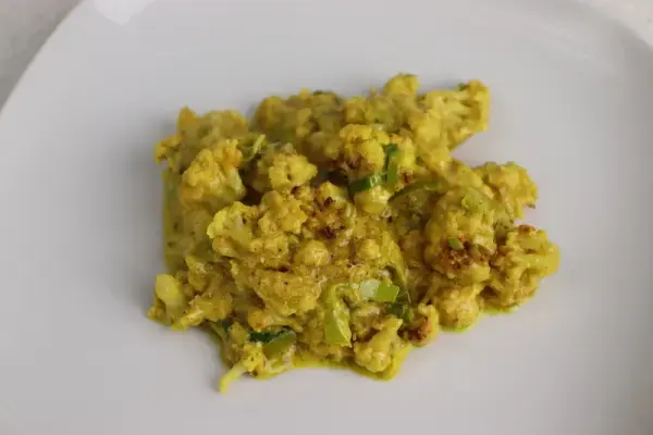 Curry-coco de coliflor