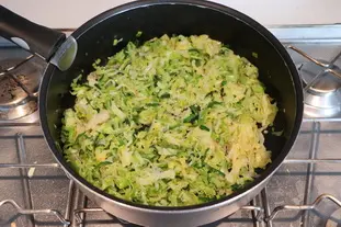 Arroz con verduras verdes