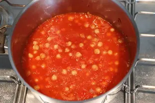 Espinacas y garbanzos estilo milanés : Foto de la etapa4