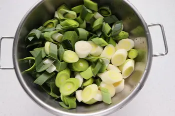 Puerros asados al pesto : Foto de la etapa1