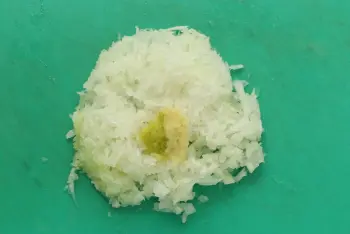 Risotto de apio : Etapa 1