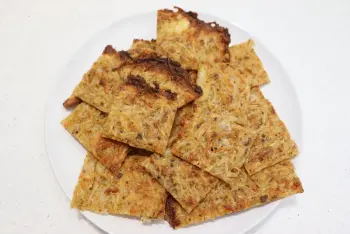 Scarpaccia de patata y cebolla