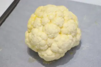 Coliflor asada entera : Etapa 2