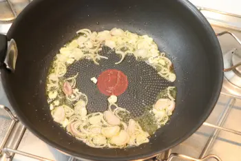 Lentejas con acedera y queso feta : Etapa 6