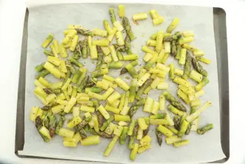Espárragos verdes asados con limón y parmesano : Etapa 7