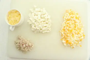 Crema de espinacas a los dos quesos : Etapa 1