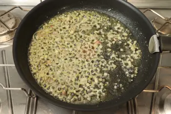 Crema de espinacas a los dos quesos : Etapa 2