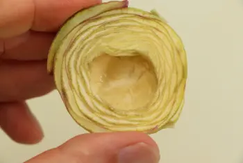 Alcachofas moradas a la romana : Etapa 2