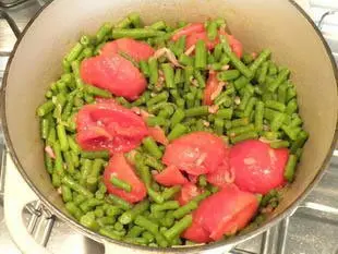 Judías verdes con tomate : etape 25