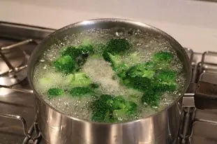 Flan de brócoli