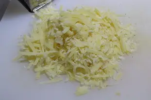 Huevos escalfados con espinacas y leche de queso Comté : Foto de la etapa2