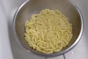 Pasta primavera al estilo rural