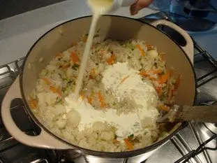 Risotto cremoso con verduritas : Foto de la etapa21