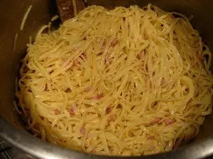Spaghetti Carbonara	 : Foto de la etapa6