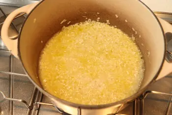 Risotto con calabacines y tomates cherry : Etapa 11