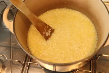 Risotto con calabacines y tomates cherry : Etapa 13